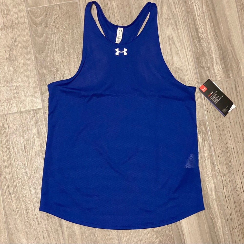 New Under Armour blue tee